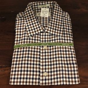NWT Orvis Country Twill Check Shirt